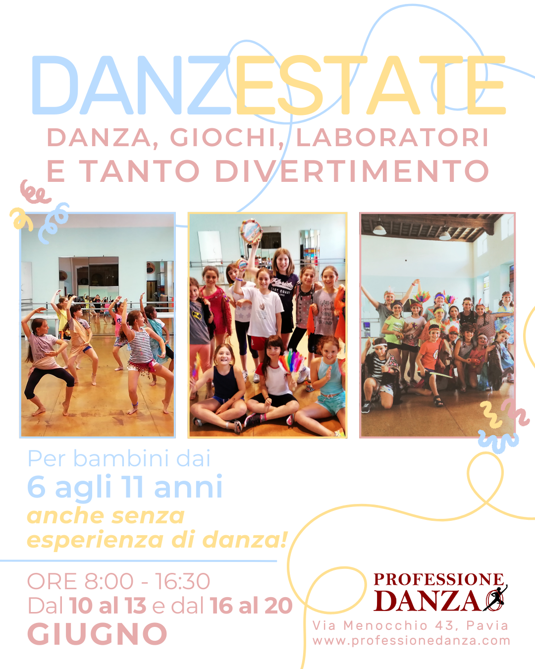 Danzestate Campus Grest Bambini Pavia